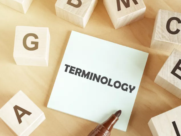 Terminology 