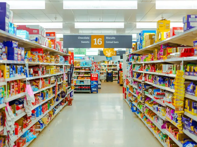 shopping aisle